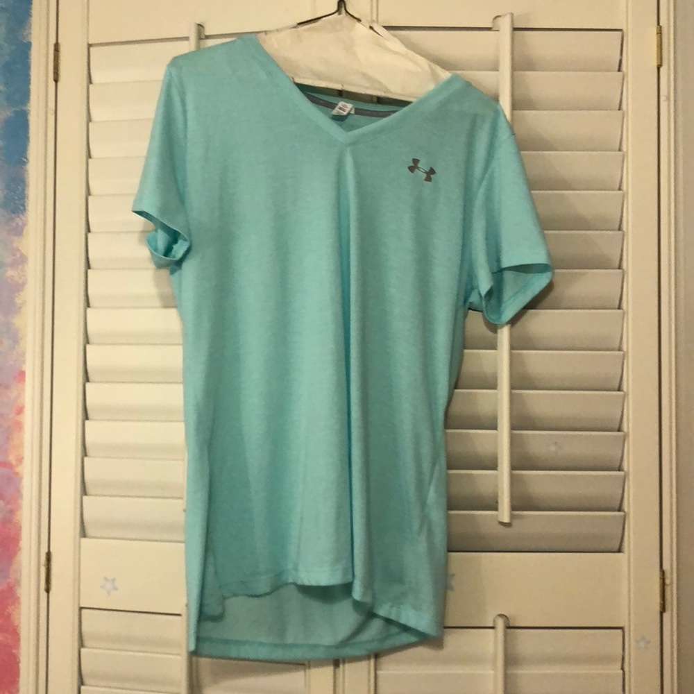 Light Blue Under Armour Tee - Never Worn